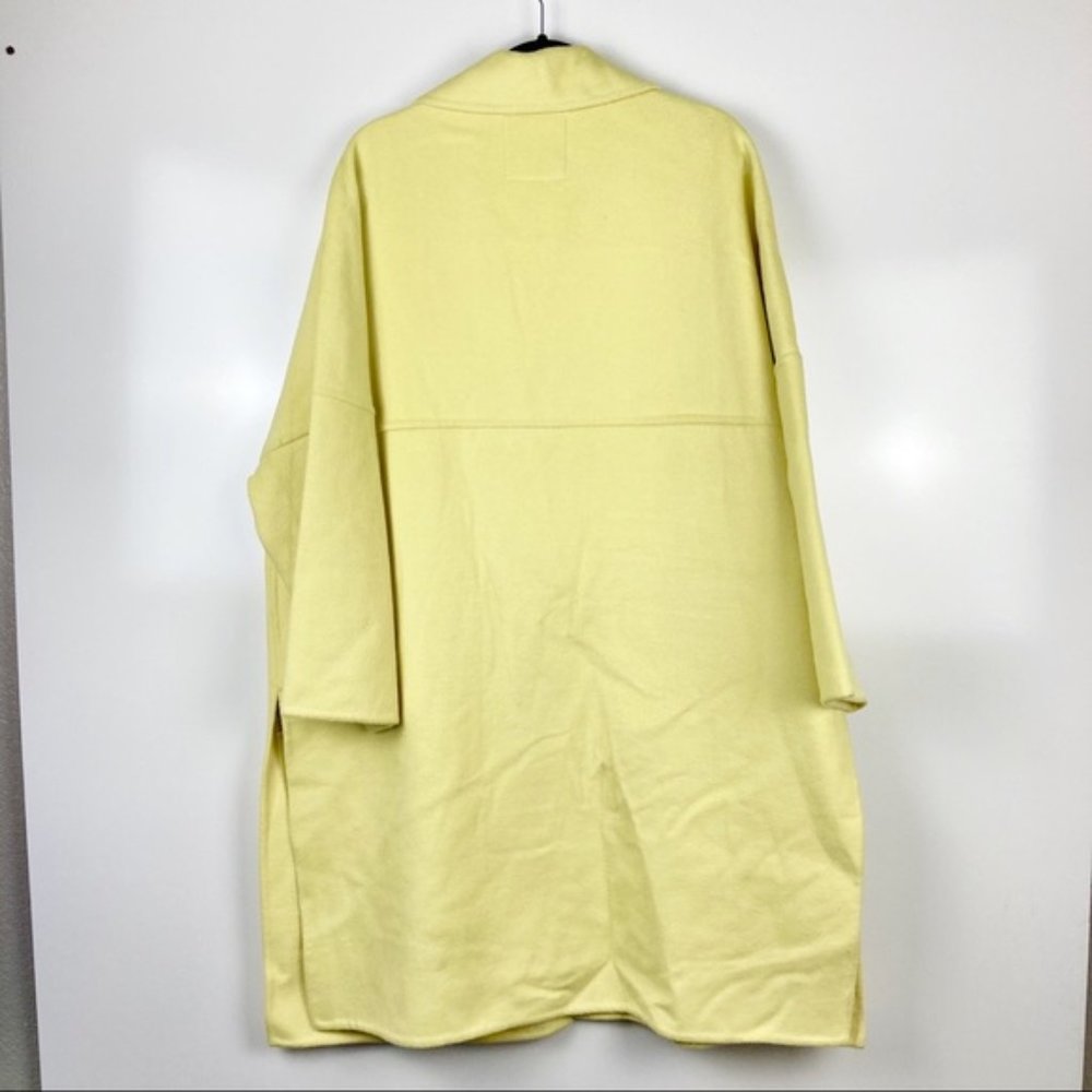 NWT Zara Wool Blend Oversized Lapel Collar Coat - Picture 5 of 12